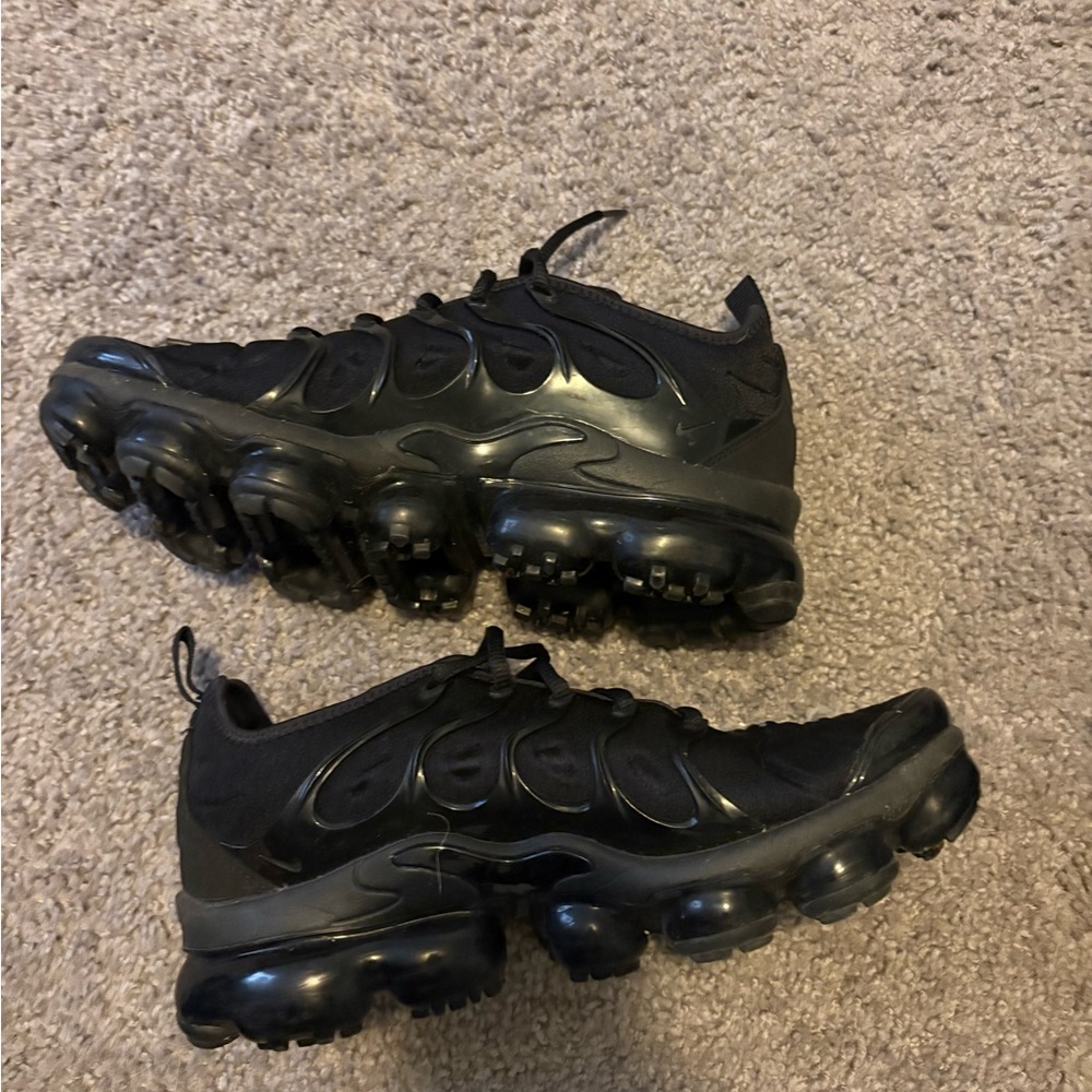 Nike Black VaporMax Athletic Shoes